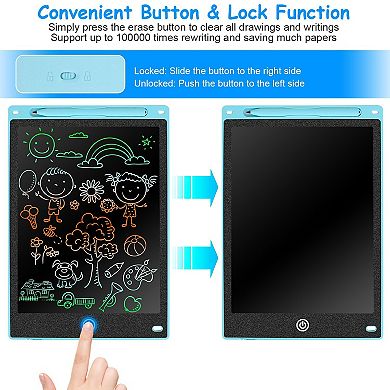 8.5'', Kids, Lcd Writing Tablet Electronic Graphic Doodle Board