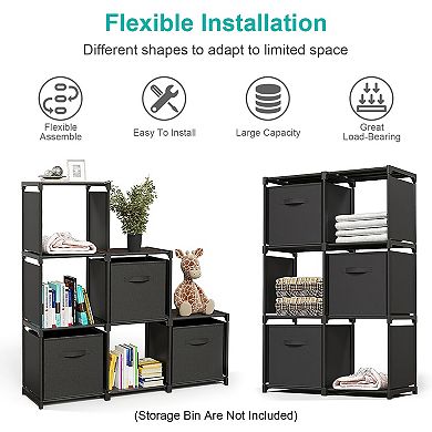 9-cube Cube Storage Organizer For Living Room Bedroom Office