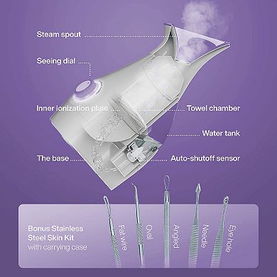 Pure Daily Care 5-Piece NanoSteamer Large 3-in-1 Skin Kit