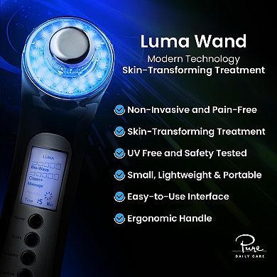 Pure Daily Care Luma Skin Therapy Wand 4-in-1 Facial Tool