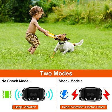 Black, Rechargeable Dog Bark Collar Smart Anti-barking Training With Beep