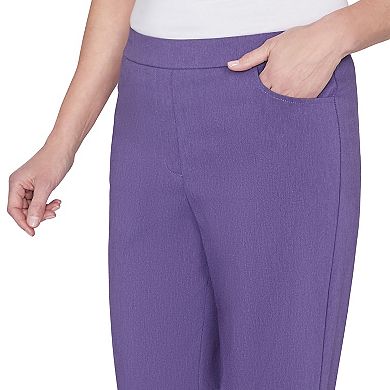 Petite Alfred Dunner Classic Charmed Pants