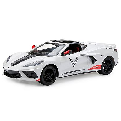 Boys New Bright 1:8 R/C Showcase Corvette Stingray Remote Control Car Toy