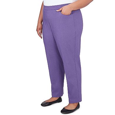 Plus Size Short Alfred Dunner Classic Charmed Pants