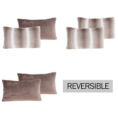 Lavish Home 2-Pack Lumbar Throw Pillow Set