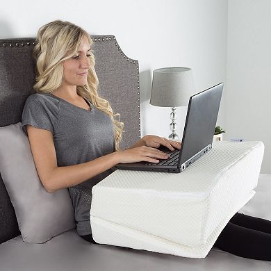 Lavish Home Folding Wedge Memory Foam Pillow