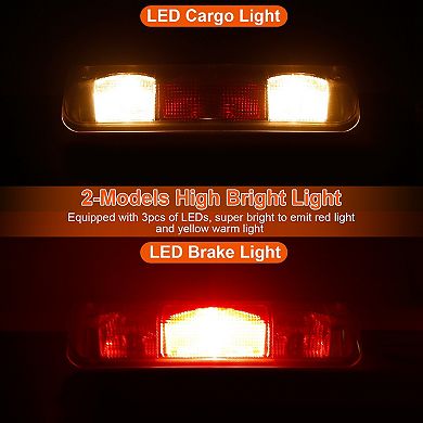 Ford F150 3rd Brake Light - Red - Fits 2004-2008 Models