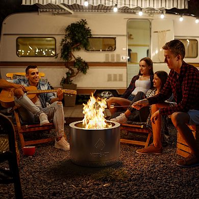 HotShot 19.5-in. Wood Burning Fire Pit