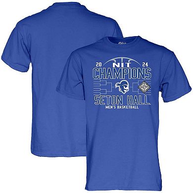 Unisex Blue 84  Blue Seton Hall Pirates 2024 NCAA Men's Basketball NIT Champions T-Shirt