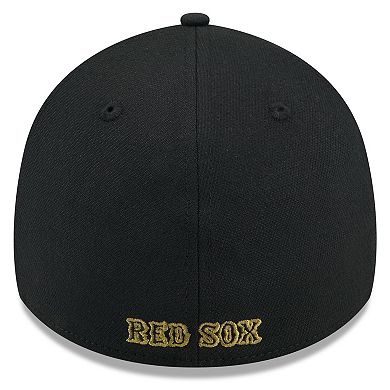 Men's New Era  Black Boston Red Sox 2024 Armed Forces Day 39THIRTY Flex Hat