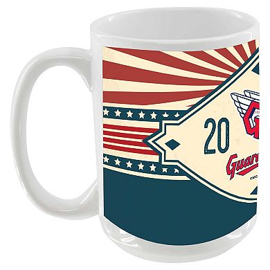 Cleveland Guardians 15oz. Americana Diamond Mug