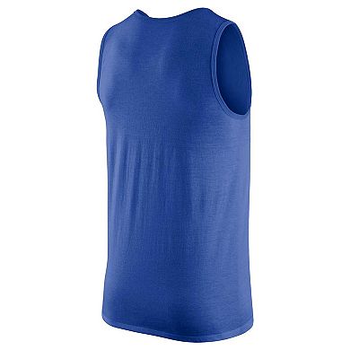 Men's Nike Royal Boise State Broncos Tank Top