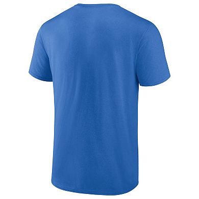 Men's Fanatics Branded  Blue Oklahoma City Thunder 2024 Northwest Division Champions Locker Room T-Shirt