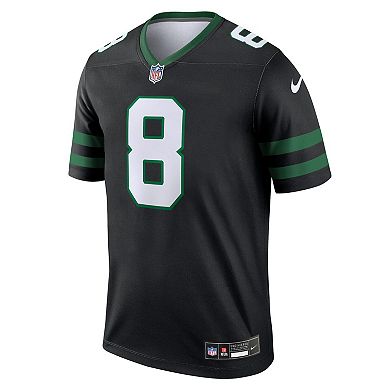 Men's Nike Aaron Rodgers Legacy Black New York Jets Alternate Legend Jersey