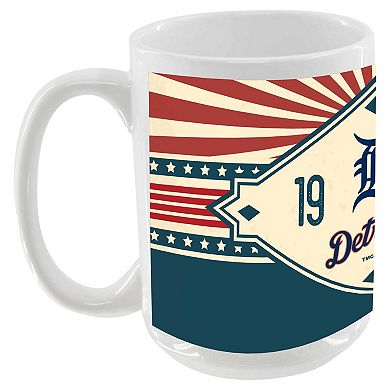 Detroit Tigers 15oz. Americana Diamond Mug