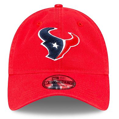 Men's New Era Red Houston Texans Core Classic 9TWENTY Adjustable Hat