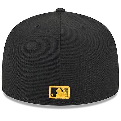 Men's New Era  Black Oakland Athletics 2024 Armed Forces Day On-Field 59FIFTY Fitted Hat