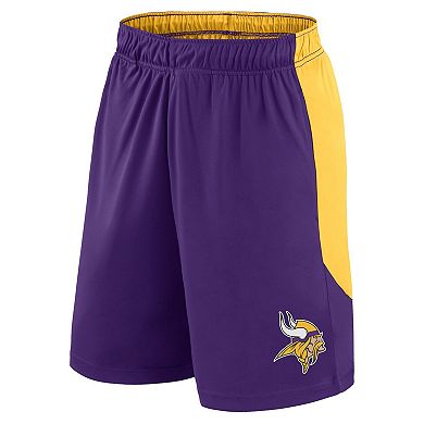 Men's Fanatics Branded Purple/Gold Minnesota Vikings Go Hard Shorts