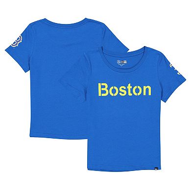 Women's New Era Blue Boston Red Sox Plus Size City Connect T-Shirt