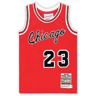 Infant Mitchell & Ness Michael Jordan Red Chicago Bulls 1984/85 Hardwood Classics Authentic Jersey