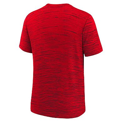 Youth Nike Red Philadelphia Phillies Authentic Collection Practice Performance T-Shirt