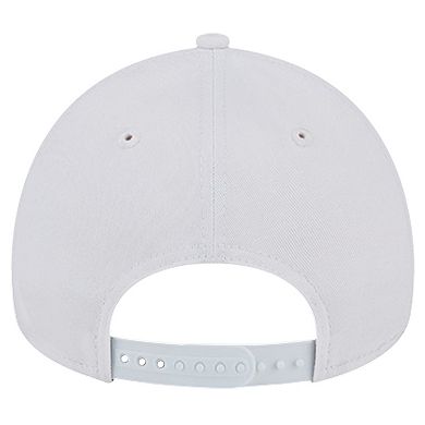 Men's New Era White Los Angeles Angels TC A-Frame 9FORTY Adjustable Hat