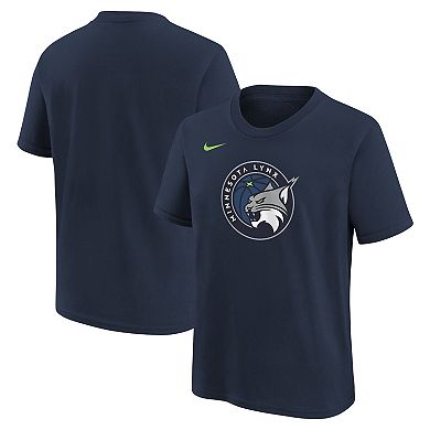 Youth Nike Navy Minnesota Lynx Essential Logo T-Shirt