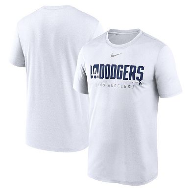 Men's Nike White Los Angeles Dodgers Knockout Legend Performance T-Shirt