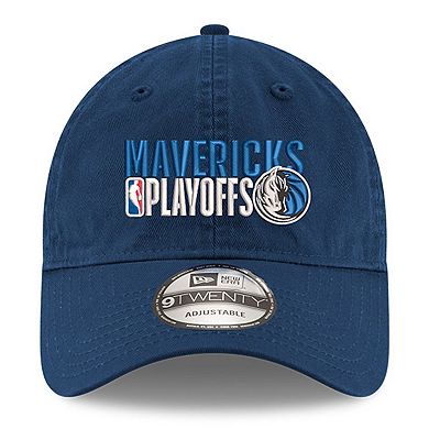 Men's New Era Navy Dallas Mavericks 2024 NBA Playoffs 9TWENTY Adjustable Hat