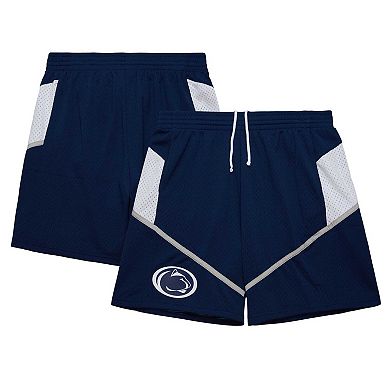 Men's Mitchell & Ness Navy Penn State Nittany Lions 2001/02 Throwback Jersey Shorts