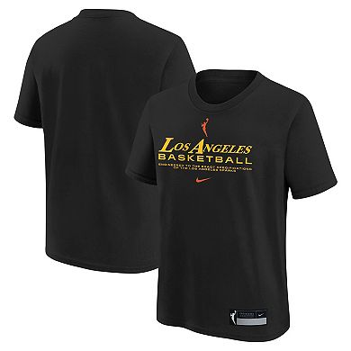 Youth Nike Black Los Angeles Sparks Legend Practice Performance T-Shirt