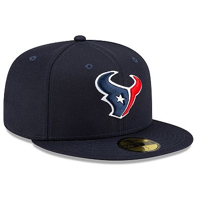 Men's New Era Navy Houston Texans Basic 59FIFTY Fitted Hat