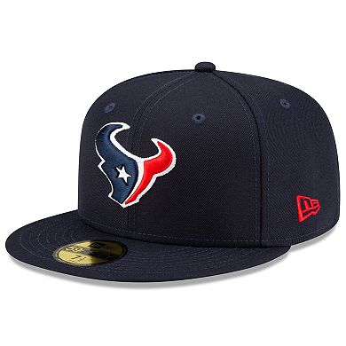 Men's New Era Navy Houston Texans Basic 59FIFTY Fitted Hat