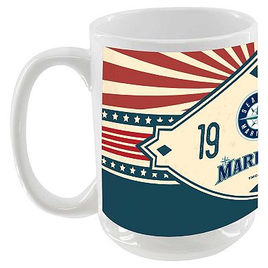 Seattle Mariners 15oz. Americana Diamond Mug