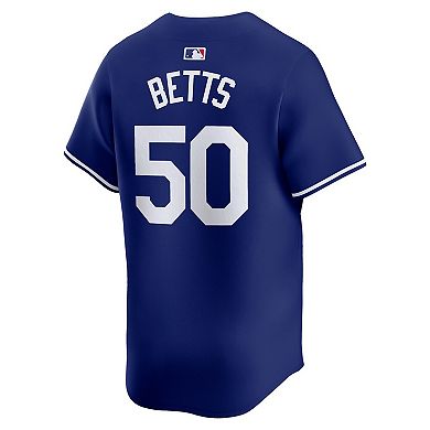 Men's Nike Mookie Betts Royal Los Angeles Dodgers Alternate Limited Player Jersey