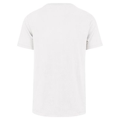 Men's '47 White Los Angeles Rams Flag Script Franklin T-Shirt