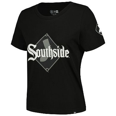 Women's New Era Black Chicago White Sox  City Connect T-Shirt