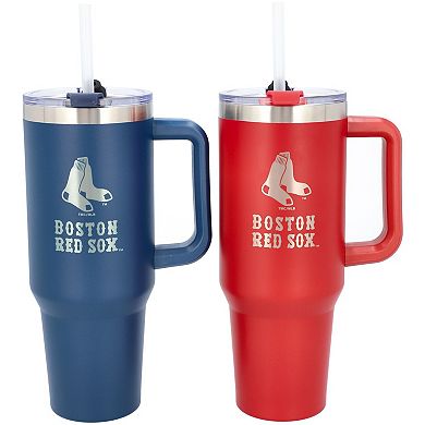 The Memory Company Boston Red Sox 46oz. Home/Away Stainless Steel Colossal Tumbler Two-Pack