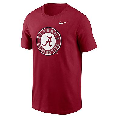 Men's Nike Crimson Alabama Crimson Tide Primetime Evergreen Alternate Logo T-Shirt