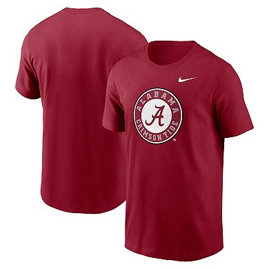 Men's Nike Crimson Alabama Crimson Tide Primetime Evergreen Alternate Logo T-Shirt