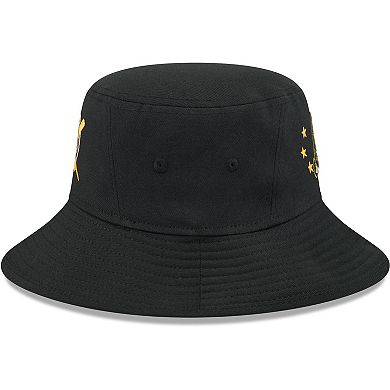 Men's New Era  Black Atlanta Braves 2024 Armed Forces Day Bucket Hat