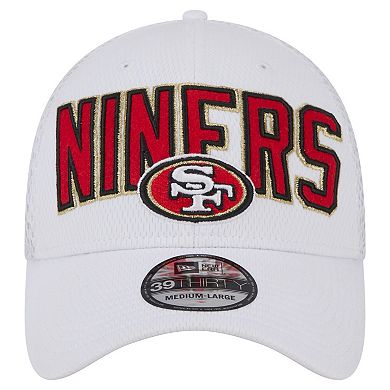 Men's New Era White San Francisco 49ers Breakers 39THIRTY Flex Hat