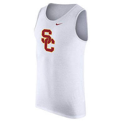 Men's Nike White USC Trojans Tank Top