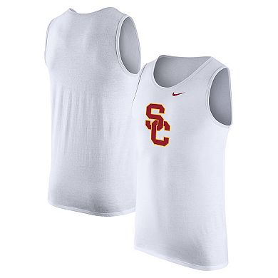 Men's Nike White USC Trojans Tank Top