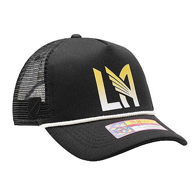 Men's Black LAFC Atmosphere Trucker Adjustable Hat