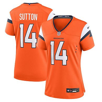 Women's Nike Courtland Sutton Orange Denver Broncos Game Jersey