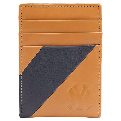 Lusso New York Yankees Olson Leather Cardholder