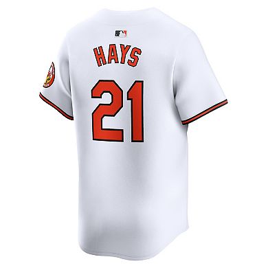 Men's Nike Austin Hays White Baltimore Orioles Home Limited Player Jersey