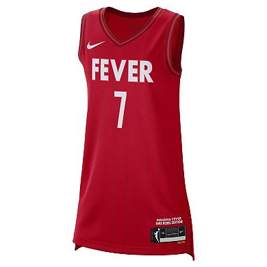 Unisex Nike Aliyah Boston Red Indiana Fever Rebel Edition Player Jersey