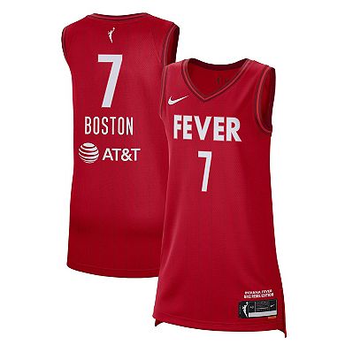 Unisex Nike Aliyah Boston Red Indiana Fever Rebel Edition Player Jersey